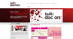 Desktop Screenshot of builtbydoctors.com